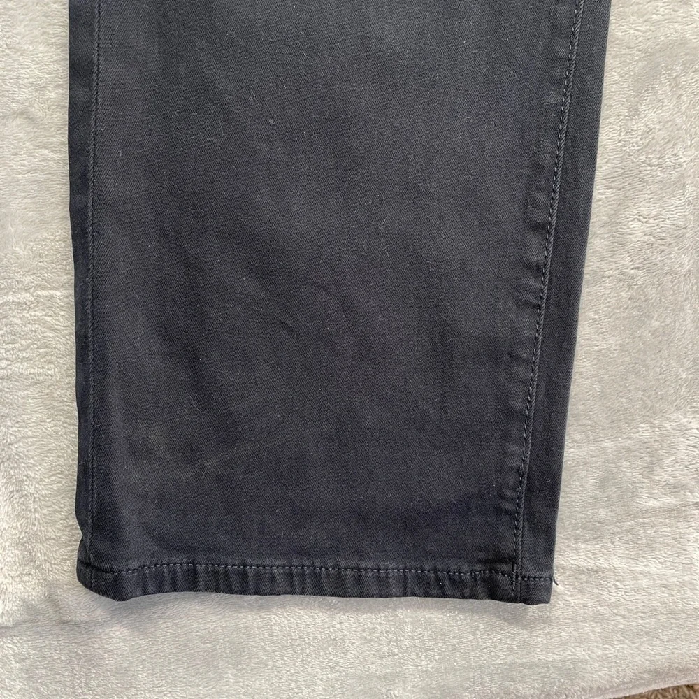 DL1961 Avery Relaxed Straight Pants Mens 35x32 Navy Blue Twill Stretch